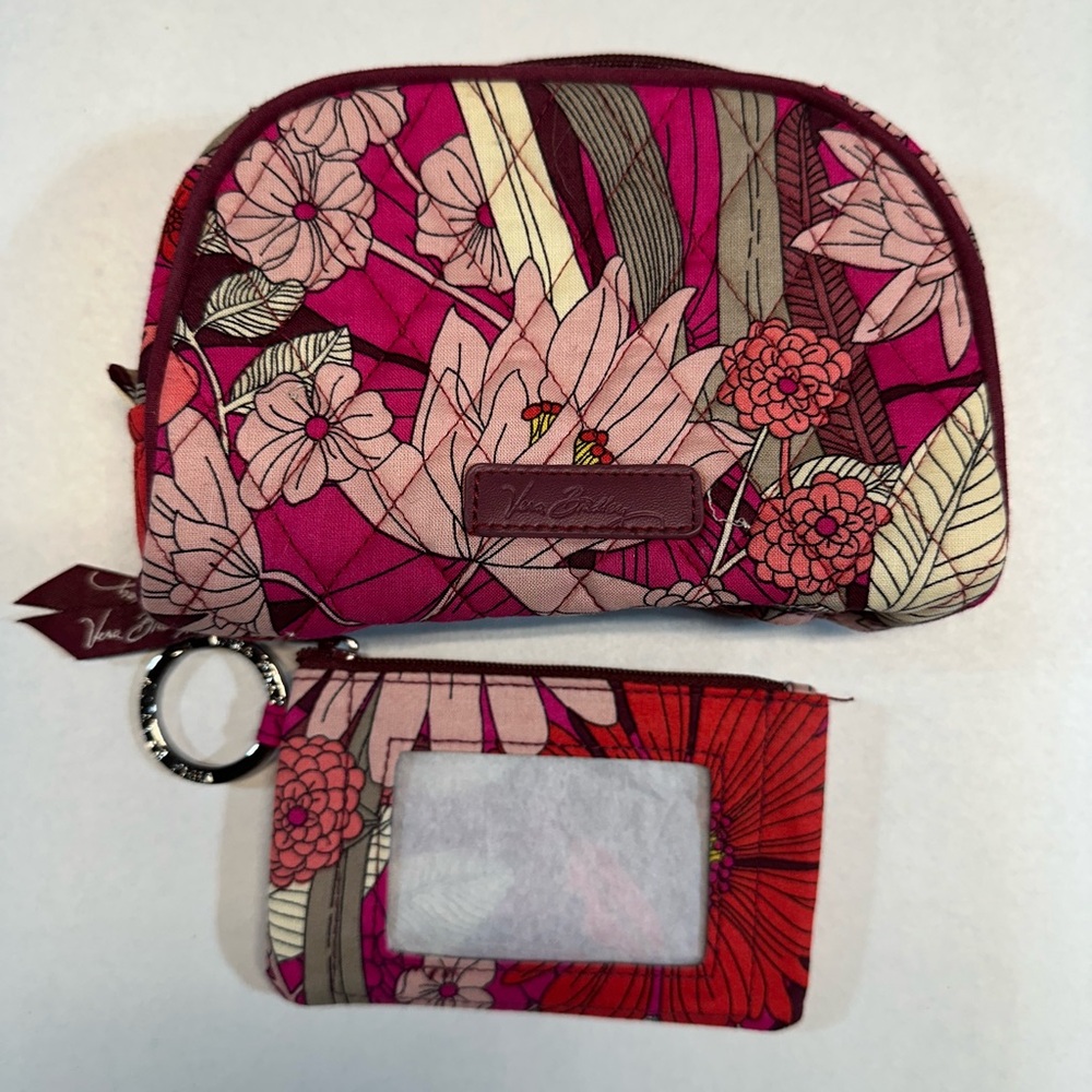 Vera Bradley Pink Floral Women's Bag Set